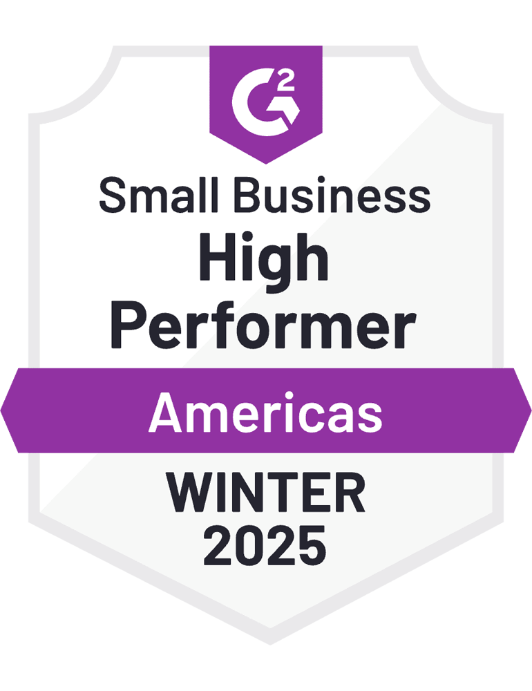High Performer Small Business Winter 2025