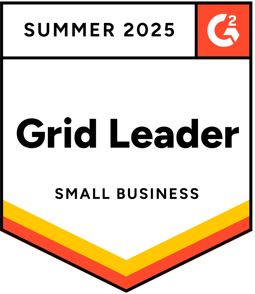 Grid Leader Small Business G2 Award Badge